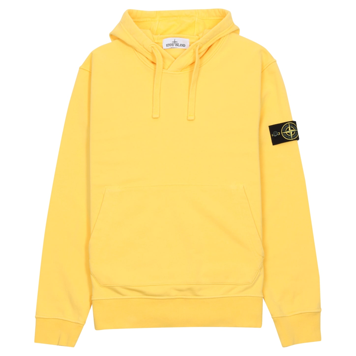 stone island hoodie yellow