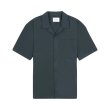 Heren Shirt Olaf LINEN CAMP SHIRT.DK GREEN. Direct leverbaar uit de webshop van www.vipshop.nl/.