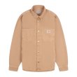 Heren Shirt Carhartt WIP CONRO SHIRT JACKE.PEANUT STONE DYE. Direct leverbaar uit de webshop van www.vipshop.nl/.