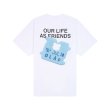 Heren T-shirts Olaf FRIENDS CLIP TEE.OPTICAL WHITE. Direct leverbaar uit de webshop van www.vipshop.nl/.