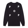 Heren T-shirts Pop Trading Company LOGO LONGSLEEVE.BLACK - WHITE. Direct leverbaar uit de webshop van www.vipshop.nl/.