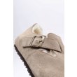 Schoenen Slippers Birkenstock LONDON SHEARLING.SUEDE LEATHER -. Direct leverbaar uit de webshop van www.vipshop.nl/.