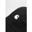 Accessoires Petten Carhartt WIP MADISON LOGO CAP.BLACK / WHITE. Direct leverbaar uit de webshop van www.vipshop.nl/.