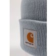 Heren Petten Carhartt WIP SHORT WATCH HAT.MISTY SKY. Direct leverbaar uit de webshop van www.vipshop.nl/.