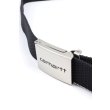 Heren Riemen Carhartt WIP CLIP BELT CHROME.BLACK. Direct leverbaar uit de webshop van www.vipshop.nl/.